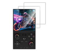Natbok Paquete de 2 protectores de pantalla de mano retro compatibles con XF40V, cobertura completa, película de vidrio templado 9H, transparente HD resistente a los arañazos, sin burbujas, para XF40V