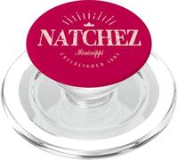 Natchez Mississippi Modern - Natchez MS PopSockets PopGrip para MagSafe