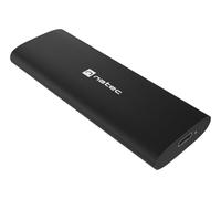 Caja SSD Externa Natec NKZ-2286 M.2 Aluminio-Plástico Negro USB-C 10 Gbit/s