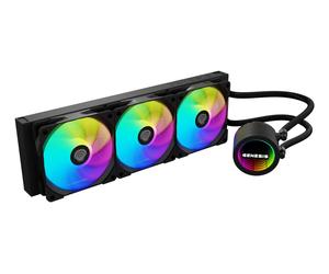 Natec AiO CPU Refrigeración Líquida Hydria 360 Negra ARGB (NLG-2321)