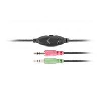 AURICULARES NATEC CANARY CON MICROFONO NEGROS