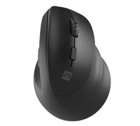 Natec Crake 2 Diestro Ratón Vertical Inalámbrico 2400DPI Negro