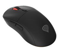 natec GENESIS Zircon XIII Ratón Óptico RF Inalámbrico + USB-C, Negro