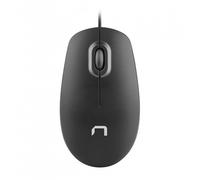 Natec Hawk Ratón Láser 1000 DPI Negro