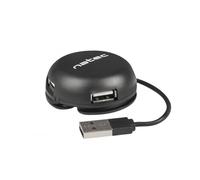 HUB NATEC BUMBLEBEE 4 PUERTOS USB 2.0 NEGRO