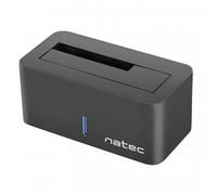 Natec Estación de acoplamiento Kangaroo NSD-0954 USB 3.0 SATA para HDD 2,5''/3,5'' Negra