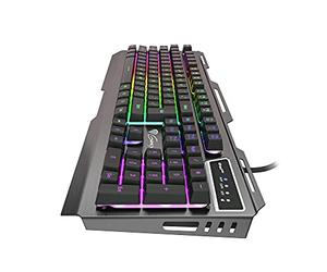 NATEC Keyboard Genesis RHOD 420 Gaming RGB Backlight, USB, US Layout