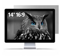 NATEC Owl Filtro de privacidad sin Bordes para Ordenador 35,6 cm (14")