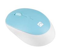 RATON NATEC HARRIER 2 OPTICO INALAMBRICO 1600DPI BLUETOOTH 5.1 AZUL/BLANCO