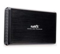 CAJA EXTERNA NATEC RHINO DISCO DURO 3,5" USB 3.0 SATA NEGRA