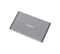 Natec Rhino GO caja externa para disco HDD/SSD SATA 2.5" USB 3.0 hasta 4 TB gris
