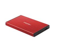 Natec rhino go carcasa de disco duro/ssd rojo 2.5'