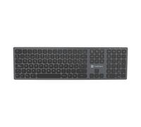 natec Teclado Dolphin Slim Wireless Bluetooth Aluminio