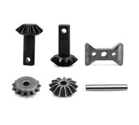 NATEFEMIN Kit de engranajes diferenciales de metal para TRAXXAS Revo/E-Revo/Summit/T/E-Maxx #5382X RC Car Upgrade Parts