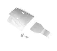 NATEFEMIN Placa de armadura de chasis de acero inoxidable de 0,8 mm de grosor, protección anticorrosión para TAMIYA CC01