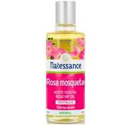 NATESSANCE Aceite De Rosa Mosqueta Reparadora 100ml - Regenerador, Antioxidante - Sin Parabenos, Siliconas - Testado Dermatológicamente