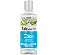 Natessance Aceite Seco de Coco Protector Bio 100ml - Para Pelo, Cuerpo y Rostro