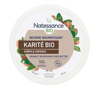 Mantequilla de karité orgánica Natessance 100 g