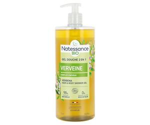 Natessance Hygiène Shampooing Douche Verveine Citron sans Sulfates 1 L