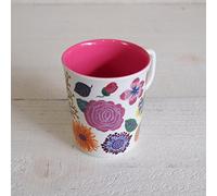 Nathalie Lété NL978BG Taza "Flor", se levantó