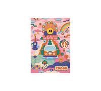 Puzzle 1000 pieces Hippie style / Cha cha Pop, des 14 ans, Puzzle de qualité supérieure, Collection Artiste, 12001443, Nathan