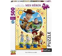 Nathan 12001973 - Puzzle para Adultos, 500 Piezas, hacia el Infinito y más allá, Toy Story - Adultos y niños a Partir de 12 años - Puzzle