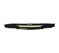Nathan 4807 - Cinturón de Correr Unisex, Color Noir/Safety Yellow, tamaño OSFM