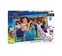 Nathan 86195 - Puzzle para niños (250 Piezas), diseño de la Familia Madrigal, para niños a Partir de 8 años, Rompecabezas, cartón Grueso y Resistente, Disney