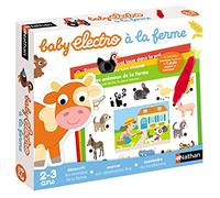 Nathan Animal Baby Electro la Ferme-Juego Educativo electrónico para niños de 2 a 3 años, Multicolor, 30 x 4,5 x 25 cm (DISET 31621)