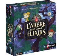 Nathan - Árbol de los Tres Elixires - Juego de Mesa Infantil - Universo mágico y Bandeja magnética 3D - Stop o Encore - A Partir de 5 años - 2 a 4 Jugadores