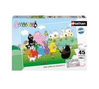 Nathan- Barbapapa Puzzle Niño, 45 pièces, 36 x 26 cm (Ravensburger 12001137)