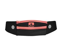 Nathan Cinturón de Fitness para Correr 5K, Negro/Coral, Talla única
