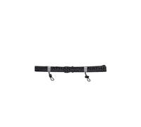 NATHAN Cinturón Race Number Nutrition negro