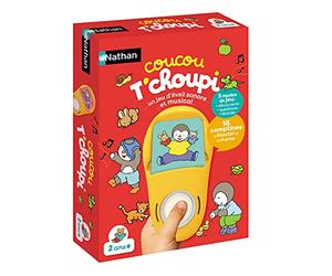 NATHAN - Cuco T'choupi - Juego electrónico para niños a Partir de 2 años con Las Mejores rimas cantadas por tu Amigo, 31014