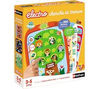 Nathan- Electro Busca y Encuentra (Jumbo Group 1130600222) | Busca y encuentra electrónica táctil - Juguete con más de 200 elementos para encontrar - 10 fichas dúplex - Regalo para niños