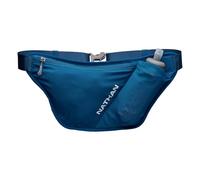 Nathan Hydrapak Soft Flask - Cinturón de hidratación para correr, botella de 18 onzas con ExoSpine, transpirable, ajuste cómodo, soporte en ángulo, pluma pináculo, ultraligero, Azul marino, OSFM, Azul