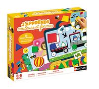 Nathan J'apprends Colores y Formas-Juego Educativo y de Aprendizaje para niños-De 3 a 5 años, Naranja, Talla única (Jumbodiset 31077)