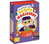 Nathan La Poción de los Magos Pequeños - Juego de Cartas - Juego de Asociación y Memoria - 4 años de Edad, Color Morado