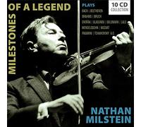 Milestones Of A Legend [CD de audio] Nathan Milstein, Bach,Beethoven,Brahms,Bruch,Dvorak,Mendelssohn, Mozart, Glazunov,Goldmark,