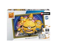 Ravensburger- Nathan Minions Puzzle Niño, Color Amarillo (Ravensbuger 12001096)