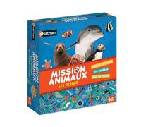 Nathan Nathan - Mission Animales - Océanos - Juego de observación para niños - Descubre los Animales de los océanos - Se Juega en Familia - A Partir de 4 años