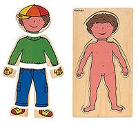 Nathan nathan332717 Boy Cuerpo Discovery Rompecabezas (22 Piezas)