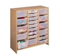 Nathan nathan372438 Madera de melamina Alto Unidad con 20 bandejas de Clara