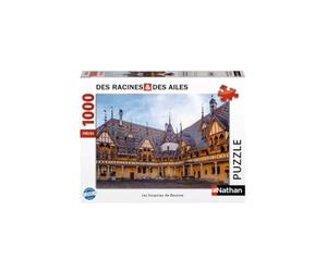 Nathan - Puzle de 1000 Piezas - Les Hospices de Beaune - Adultos y niños a Partir de 14 años - Puzle Ajuste Colección Des Racines et Des Ailes - 12001536
