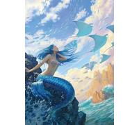 Nathan - Puzle de 1000 Piezas - The Mermaid Ballet - Adultos y niños a Partir de 12 años - Puzle Ajuste Colección fantástica - 12001152