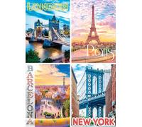 Nathan - Puzle de 1500 Piezas - Las Ciudades más Bellas del Mundo - Adultos y niños a Partir de 14 años - Puzle Colección Urbana - 12000927