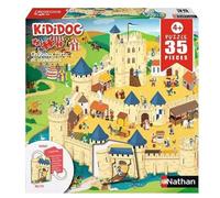 Nathan - Puzle de 35 Piezas de Doble Cara para niños - Kididoc - Castillos y Caballeros - A Partir de 4 años - Puzle Ajuste 12004181