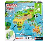 Nathan - Puzle de 50 Piezas de Doble Cara para niños - Kididoc - Salva el Planeta - A Partir de 5 años - Puzle Ajuste 12004182