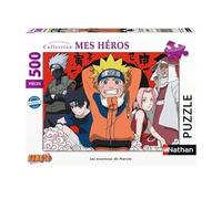 Nathan - Puzle de 500 Piezas - Las Aventuras de Naruto - Adultos y niños a Partir de 12 años - Puzle Ajuste Colección My Heroes - 12000973