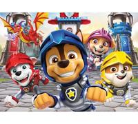 Nathan - Puzle Infantil - 100 Piezas - Caballeros de la Patrulla Canina - Niña o niño a Partir de 6 años - Puzle Cartón Grueso y Duradero - Acción y Aventura - 86159